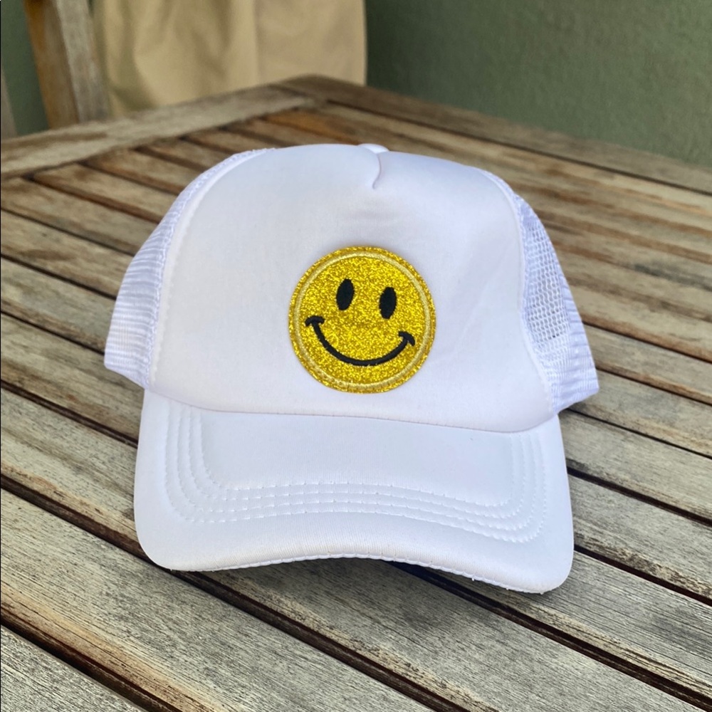 New Trucker Smiley Face Hat